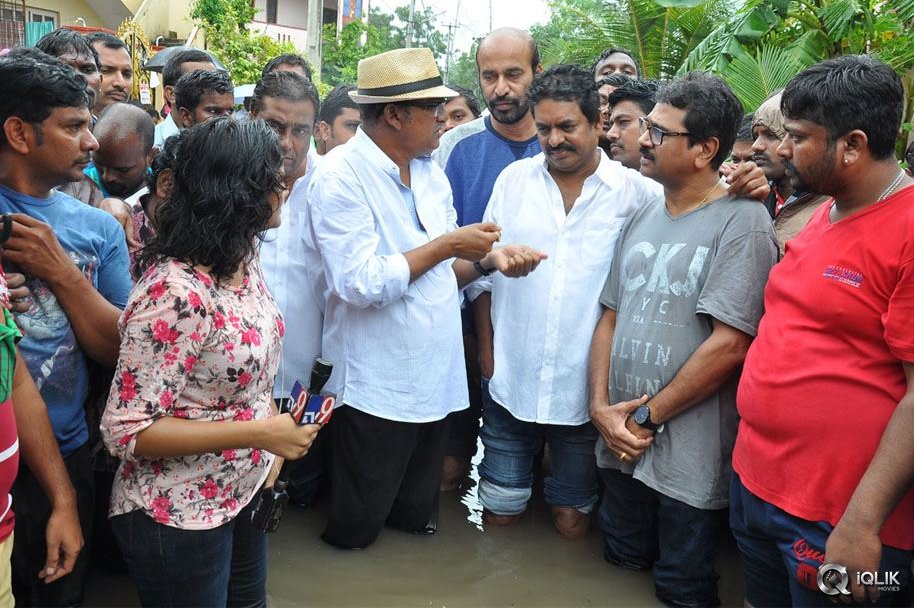 Maa-Association-Flood-Relief-program-At-Allwyn-Colony